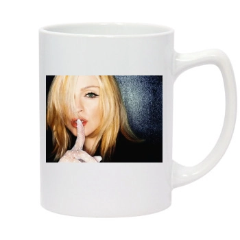 Madonna 14oz White Statesman Mug