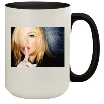 Madonna 15oz Colored Inner & Handle Mug