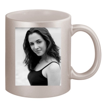 Eliza Dushku 11oz Metallic Silver Mug