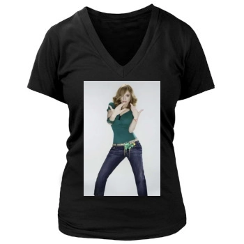 Madonna Women's Deep V-Neck TShirt