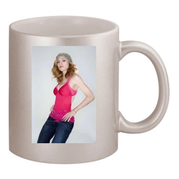 Madonna 11oz Metallic Silver Mug