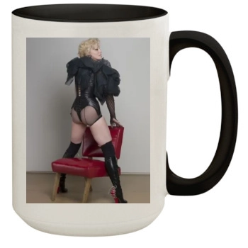 Madonna 15oz Colored Inner & Handle Mug