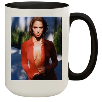 Elizabeth Berkley 15oz Colored Inner & Handle Mug