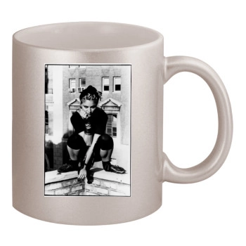 Madonna 11oz Metallic Silver Mug