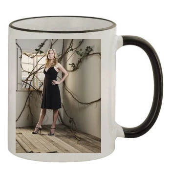 Elizabeth Mitchell 11oz Colored Rim & Handle Mug