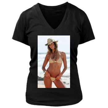 Elle MacPherson Women's Deep V-Neck TShirt