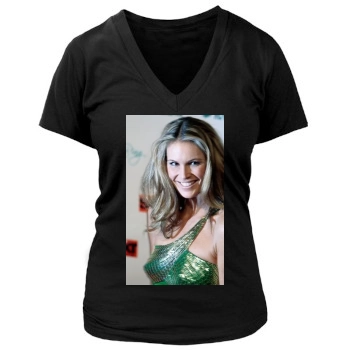 Elle MacPherson Women's Deep V-Neck TShirt