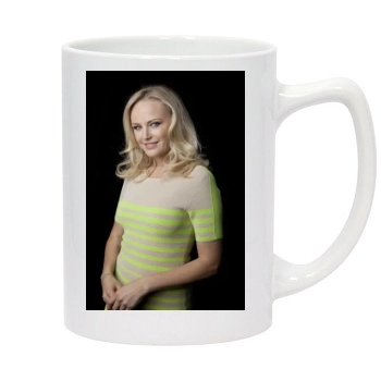 Malin Akerman 14oz White Statesman Mug