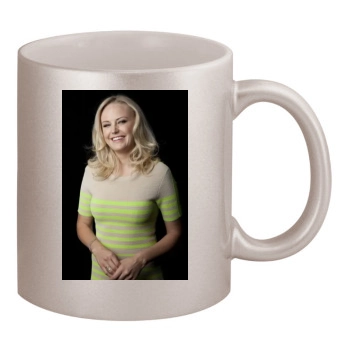 Malin Akerman 11oz Metallic Silver Mug