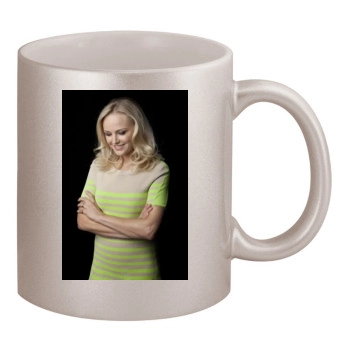 Malin Akerman 11oz Metallic Silver Mug