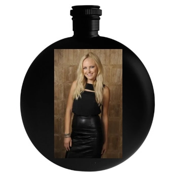 Malin Akerman Round Flask