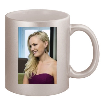 Malin Akerman 11oz Metallic Silver Mug