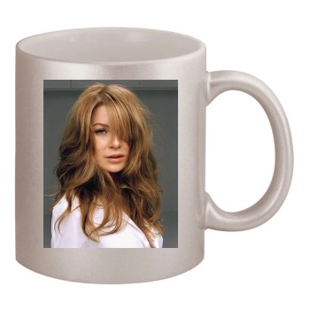 Ellen Pompeo 11oz Metallic Silver Mug