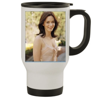 Emily Blunt Stainless Steel Travel Mug