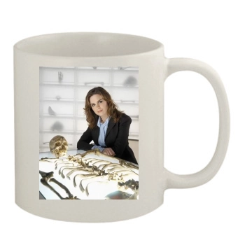 Emily Deschanel 11oz White Mug