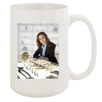 Emily Deschanel 15oz White Mug