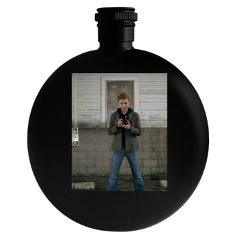 Emily VanCamp Round Flask