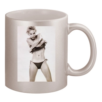 Emma Sjoberg 11oz Metallic Silver Mug