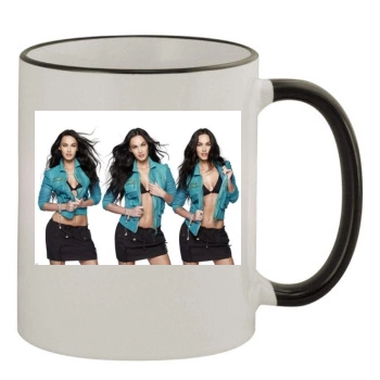 Megan Fox 11oz Colored Rim & Handle Mug