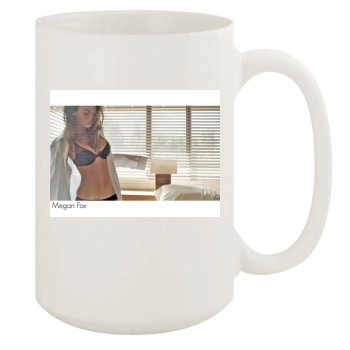 Megan Fox 15oz White Mug