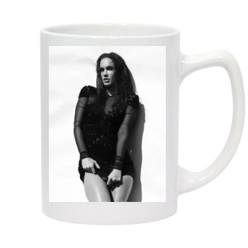 Megan Fox 14oz White Statesman Mug