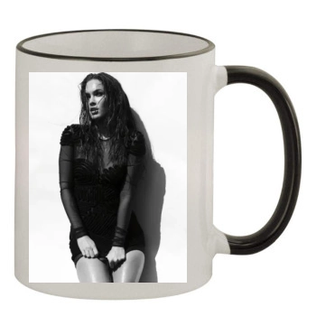 Megan Fox 11oz Colored Rim & Handle Mug