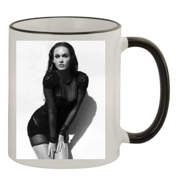 Megan Fox 11oz Colored Rim & Handle Mug