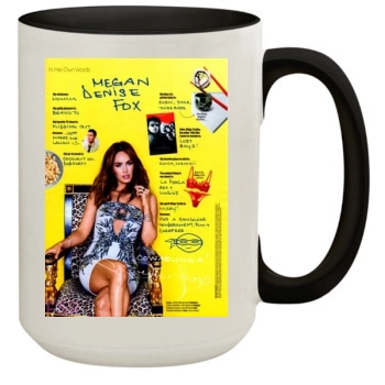 Megan Fox 15oz Colored Inner & Handle Mug