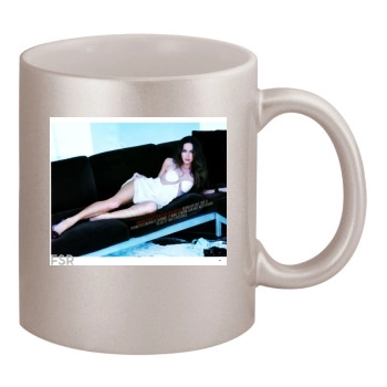 Megan Fox 11oz Metallic Silver Mug