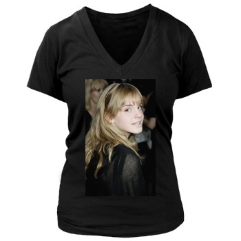 Emma Watson Women's Deep V-Neck TShirt