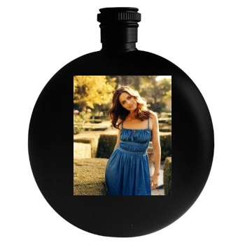 Emmanuelle Chriqui Round Flask