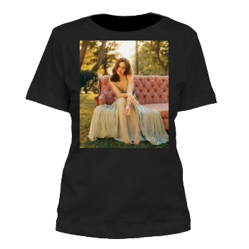 Emmanuelle Chriqui Women's Cut T-Shirt