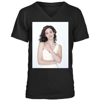 Emmy Rossum Men's V-Neck T-Shirt