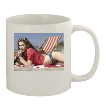 Emmy Rossum 11oz White Mug