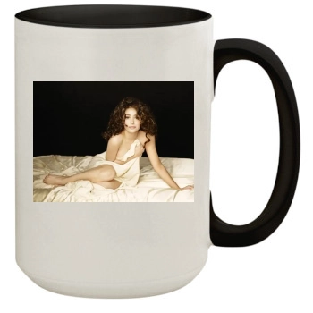 Emmy Rossum 15oz Colored Inner & Handle Mug