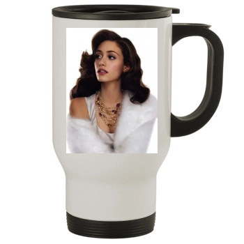 Emmy Rossum Stainless Steel Travel Mug