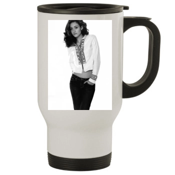 Emmy Rossum Stainless Steel Travel Mug