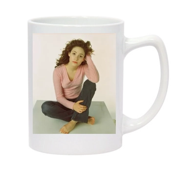 Emmy Rossum 14oz White Statesman Mug