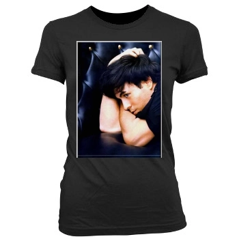 Enrique Iglesias Women's Junior Cut Crewneck T-Shirt