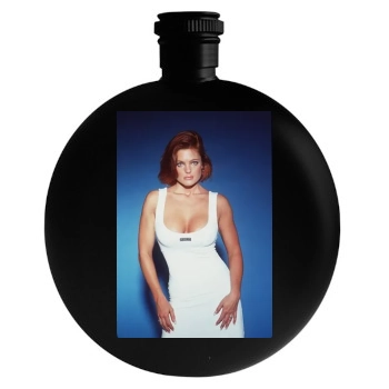 Erika Eleniak Round Flask