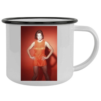 Erika Eleniak Camping Mug