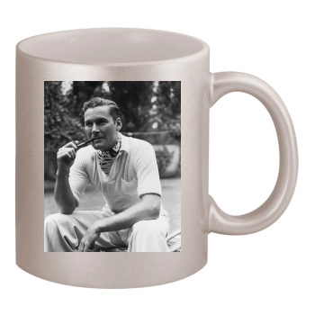 Errol Flynn 11oz Metallic Silver Mug