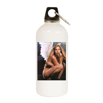 Estella Warren White Water Bottle With Carabiner