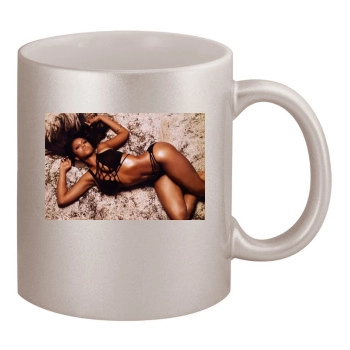 Esther Baxter 11oz Metallic Silver Mug