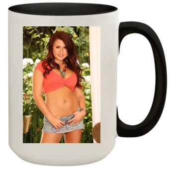 Eva Angelina 15oz Colored Inner & Handle Mug