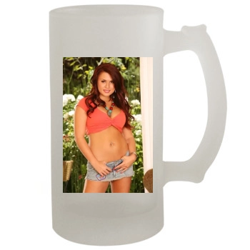 Eva Angelina 16oz Frosted Beer Stein