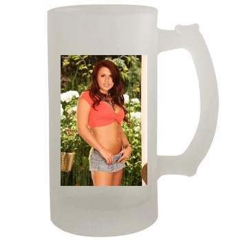 Eva Angelina 16oz Frosted Beer Stein