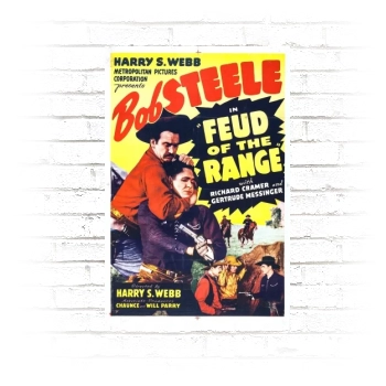 Feud of the Range (1939) Poster