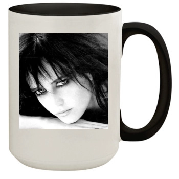 Eva Green 15oz Colored Inner & Handle Mug