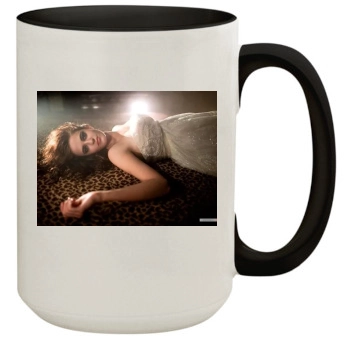 Eva Green 15oz Colored Inner & Handle Mug